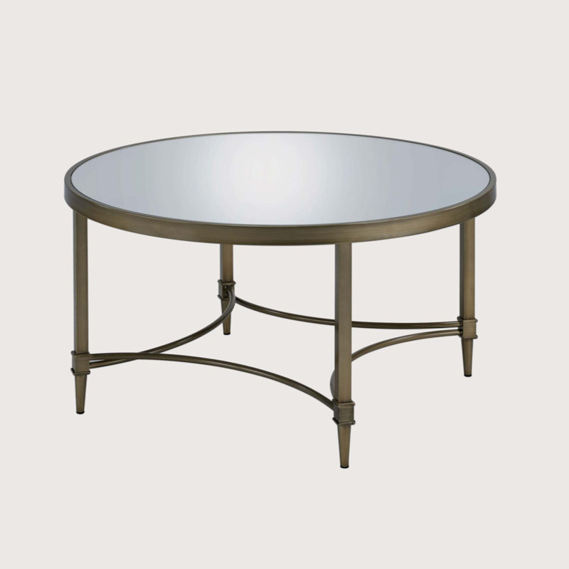 Wayfair brass coffee table discount